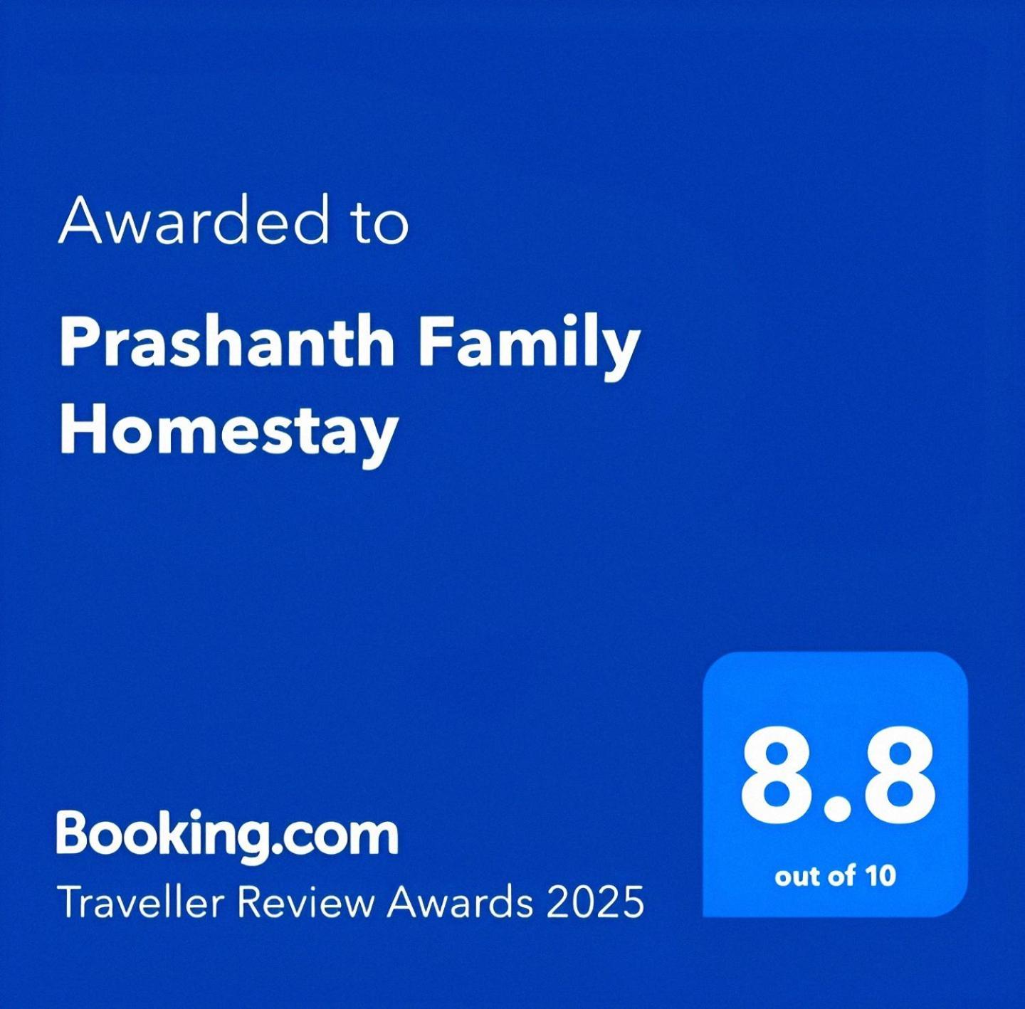 Prashanth Family Homestay Madikeri Bagian luar foto